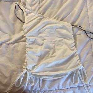 Forever 21 white crop top